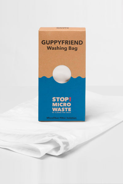 Guppyfriend washing bag: laundry bag that catches micro fibres to stop micro-plastics entering our waterways, oceans and rivers