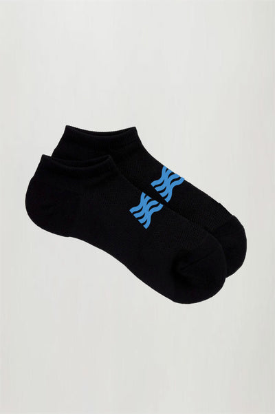 pure by luce sustainable black sport socks made in Portugal